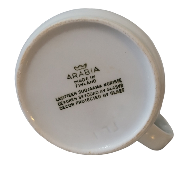 Arabia of Finland Blue Chicken Creamer - Picture 8 of 10